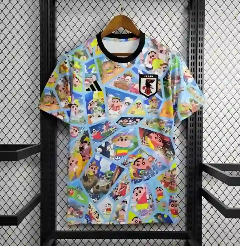 Japan Crayon Shin-chan Special Edition Soccer Jersey