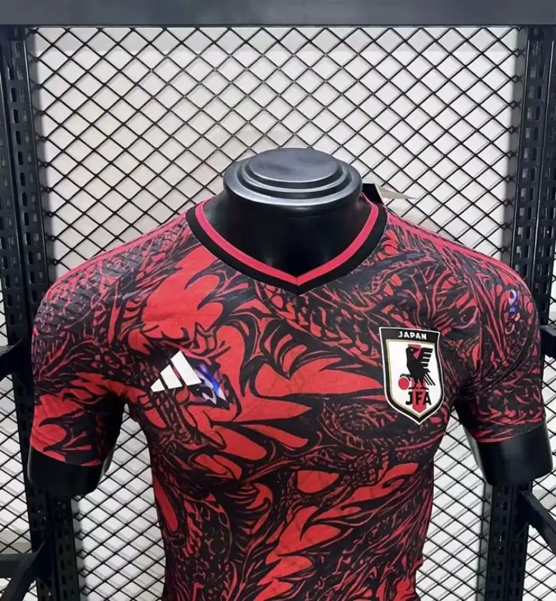 Player Japan 20 Red Dragon Special Edition Soccer Jersey