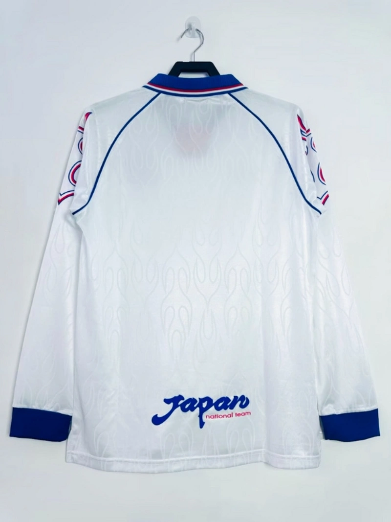 Retro 1998 Japan Long Sleeve Soccer Jersey Away