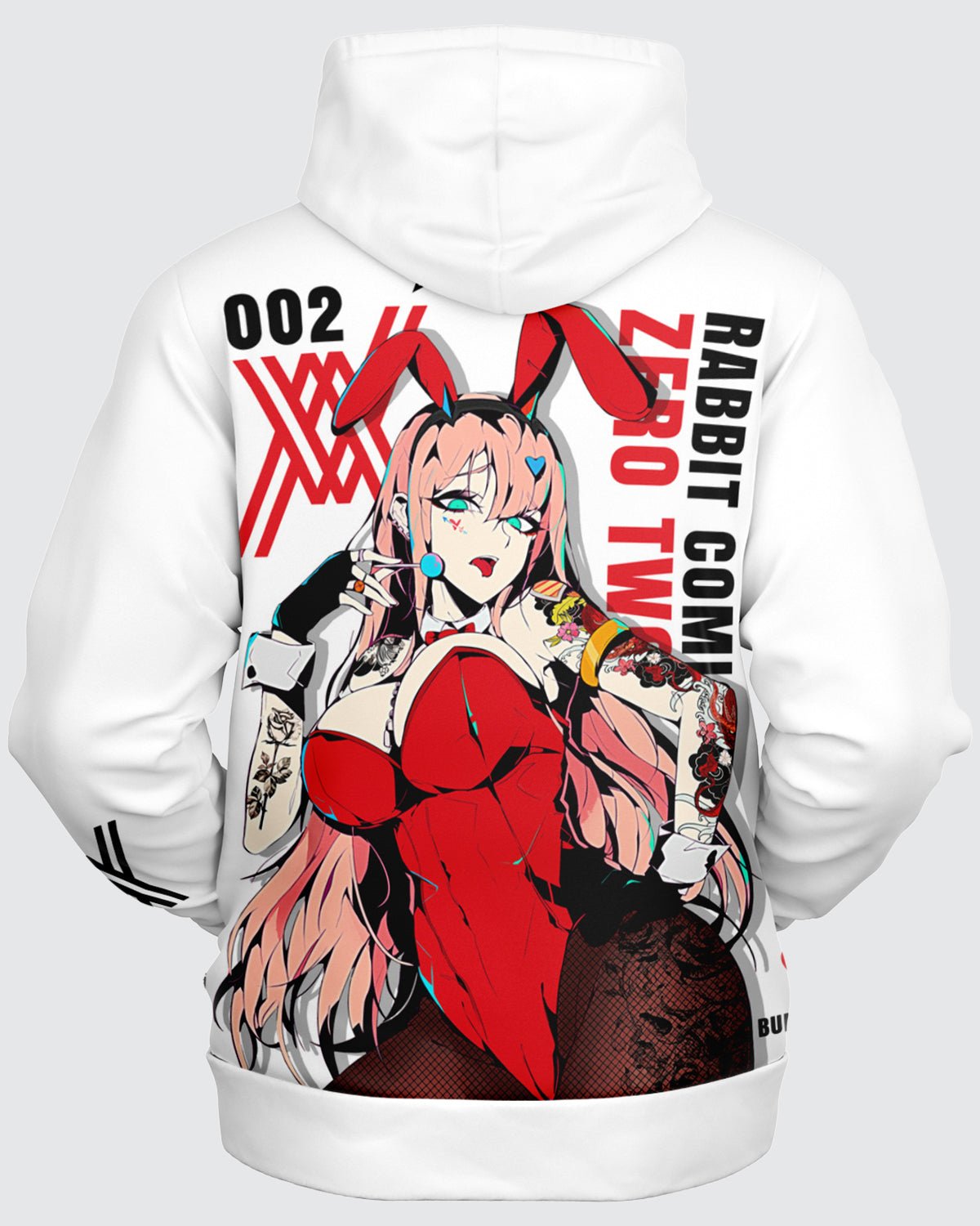 Zero Two 002 Hoodie • Darling in the Franxx