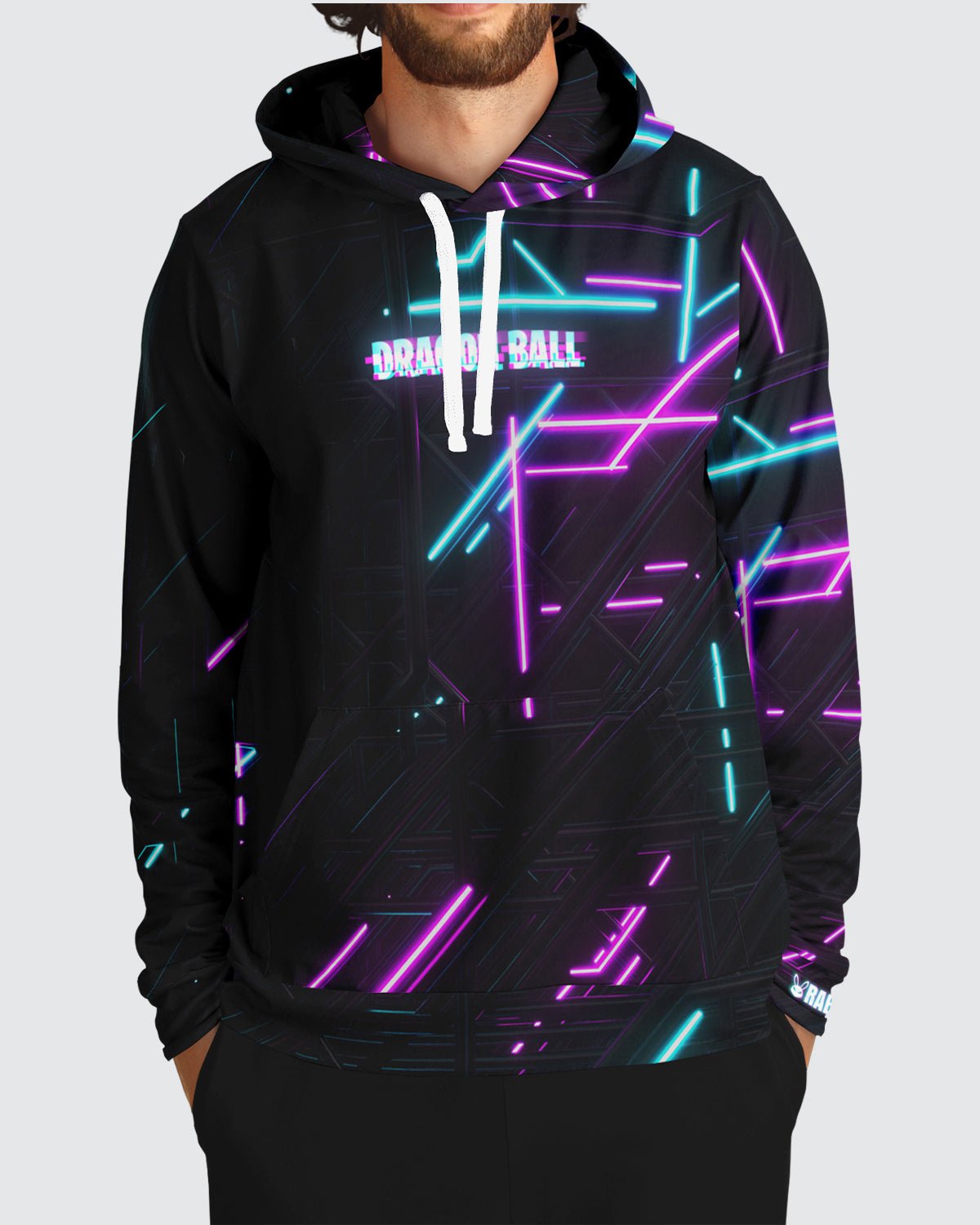 Goku and Vegeta Neon Hoodie • Dragon Ball