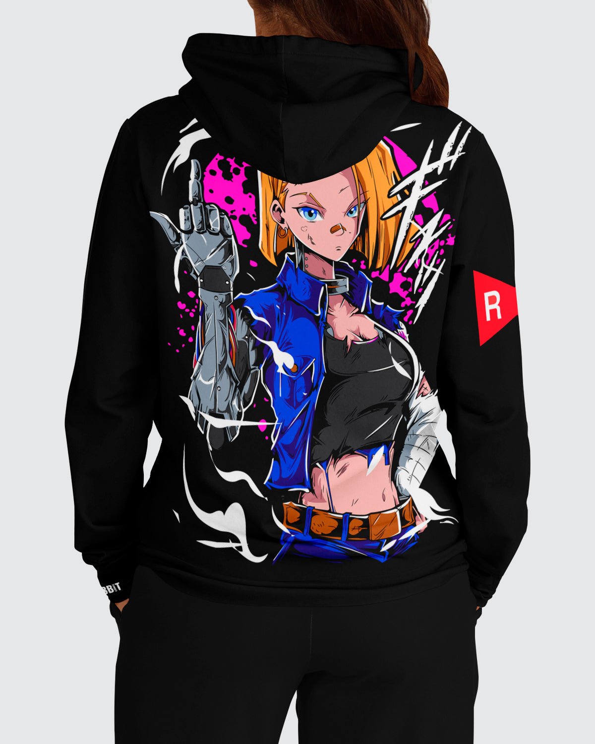 Android 18 Hoodie • Dragon Ball