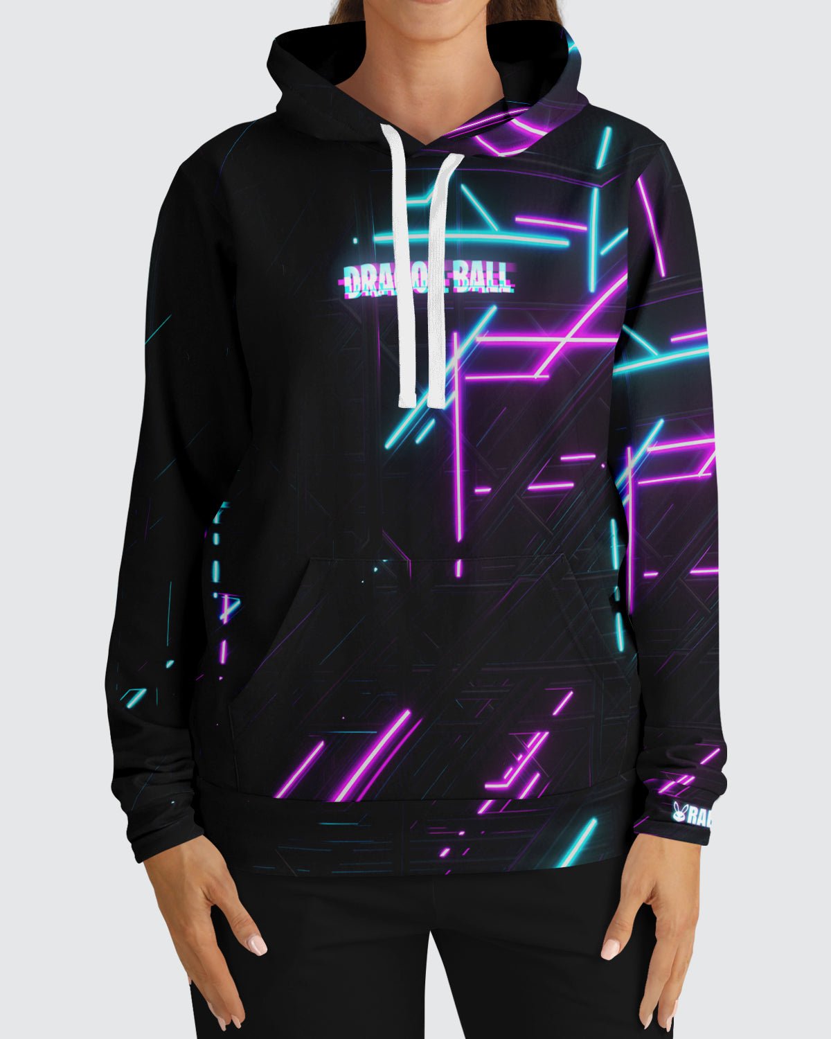 Goku and Vegeta Neon Hoodie • Dragon Ball