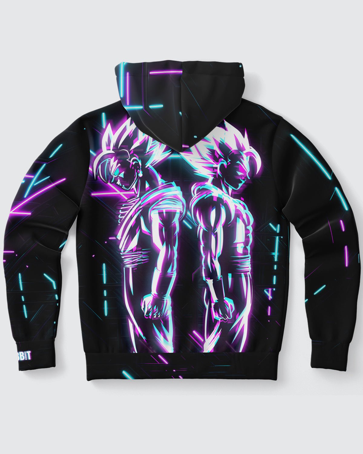 Goku and Vegeta Neon Hoodie • Dragon Ball