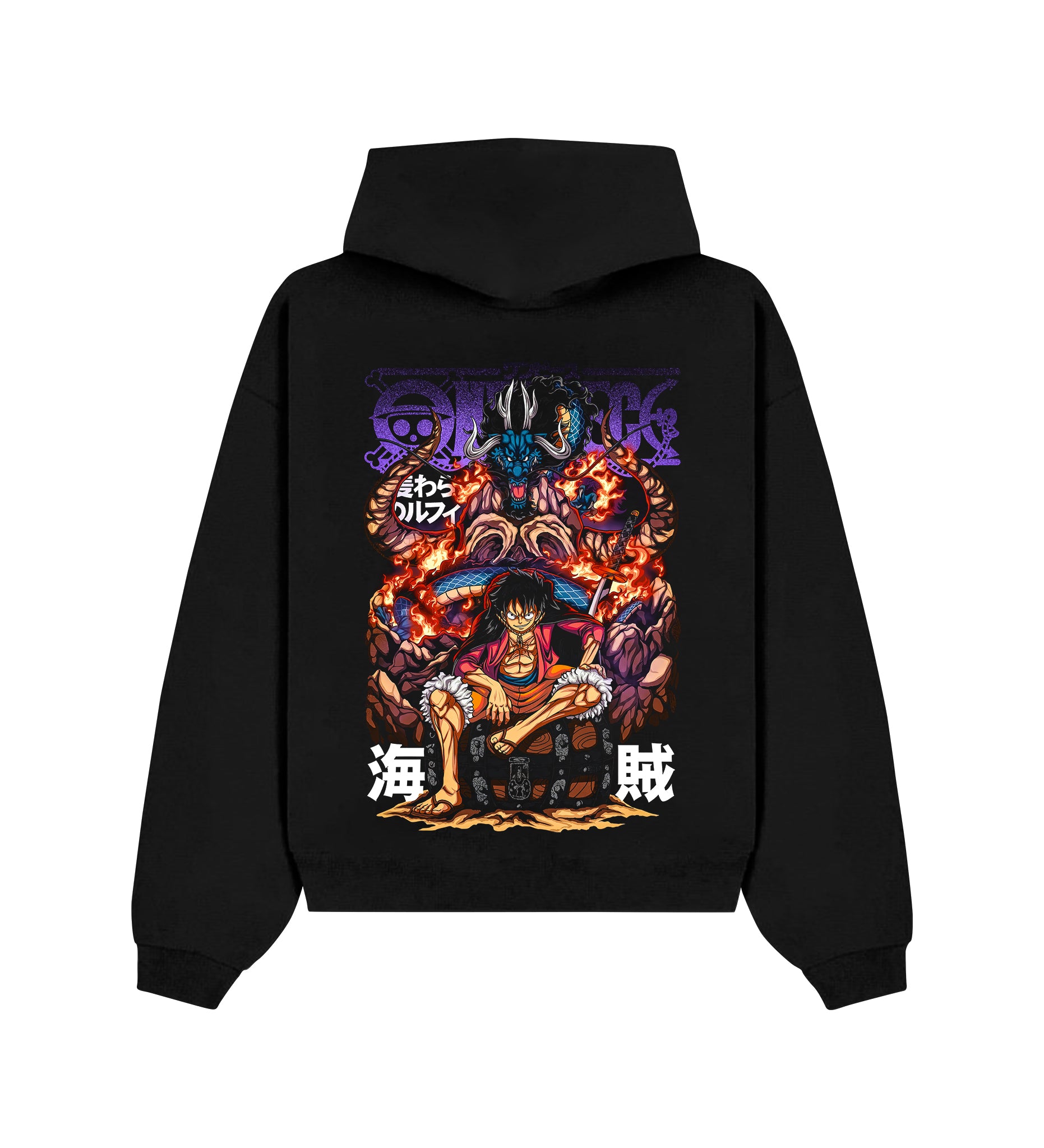 Luffy X Kaido Classic Hoodie V1