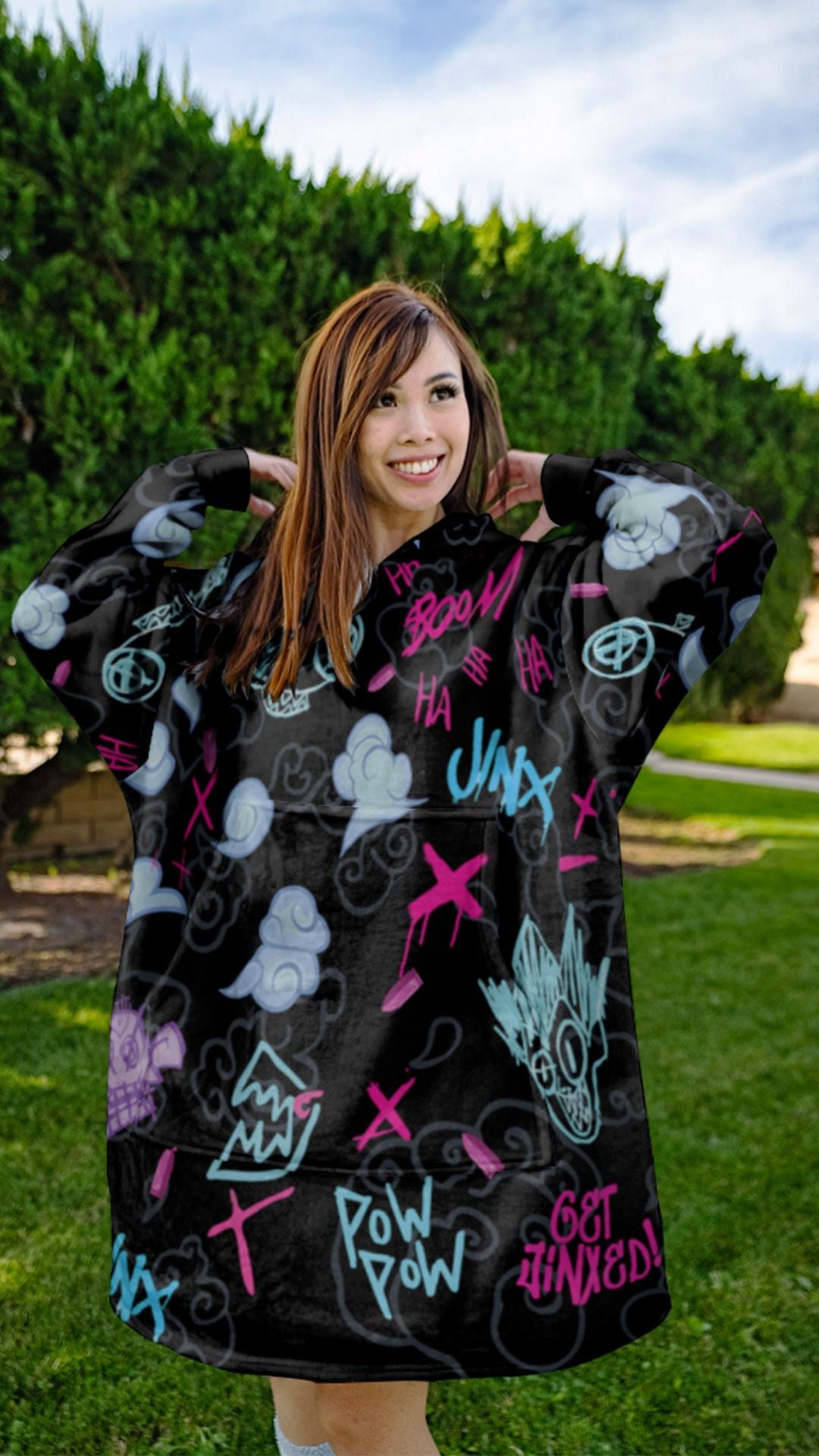 Loose Cannon Hoodie Blanket