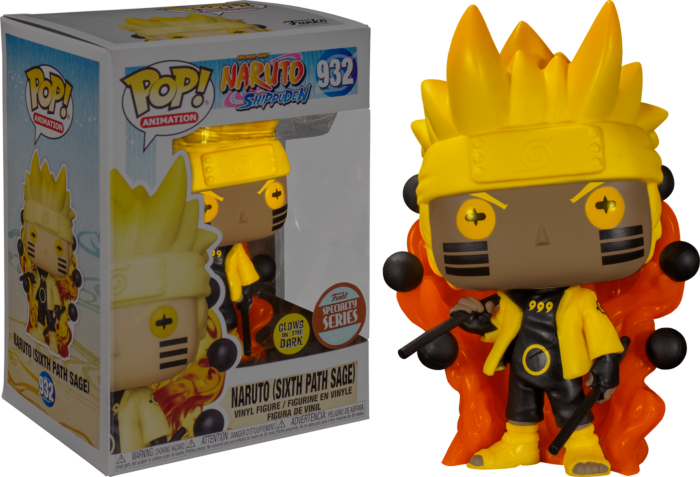 Funko Pop! Naruto: Shippuden - Naruto Six Path Sage Mode Glow in the Dark #932