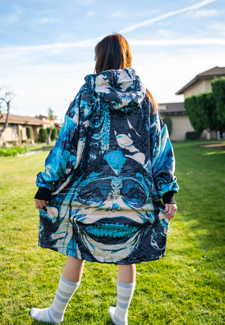 Solo Leveling Hoodie Blanket