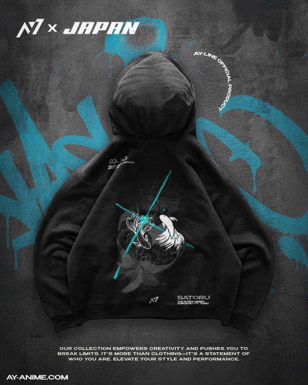 Strongest Sorcerers Streetwear Hoodie