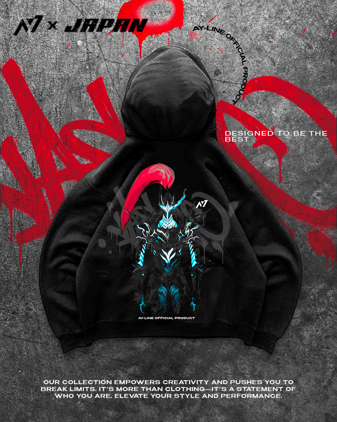Shadow Knight Streetwear Hoodie