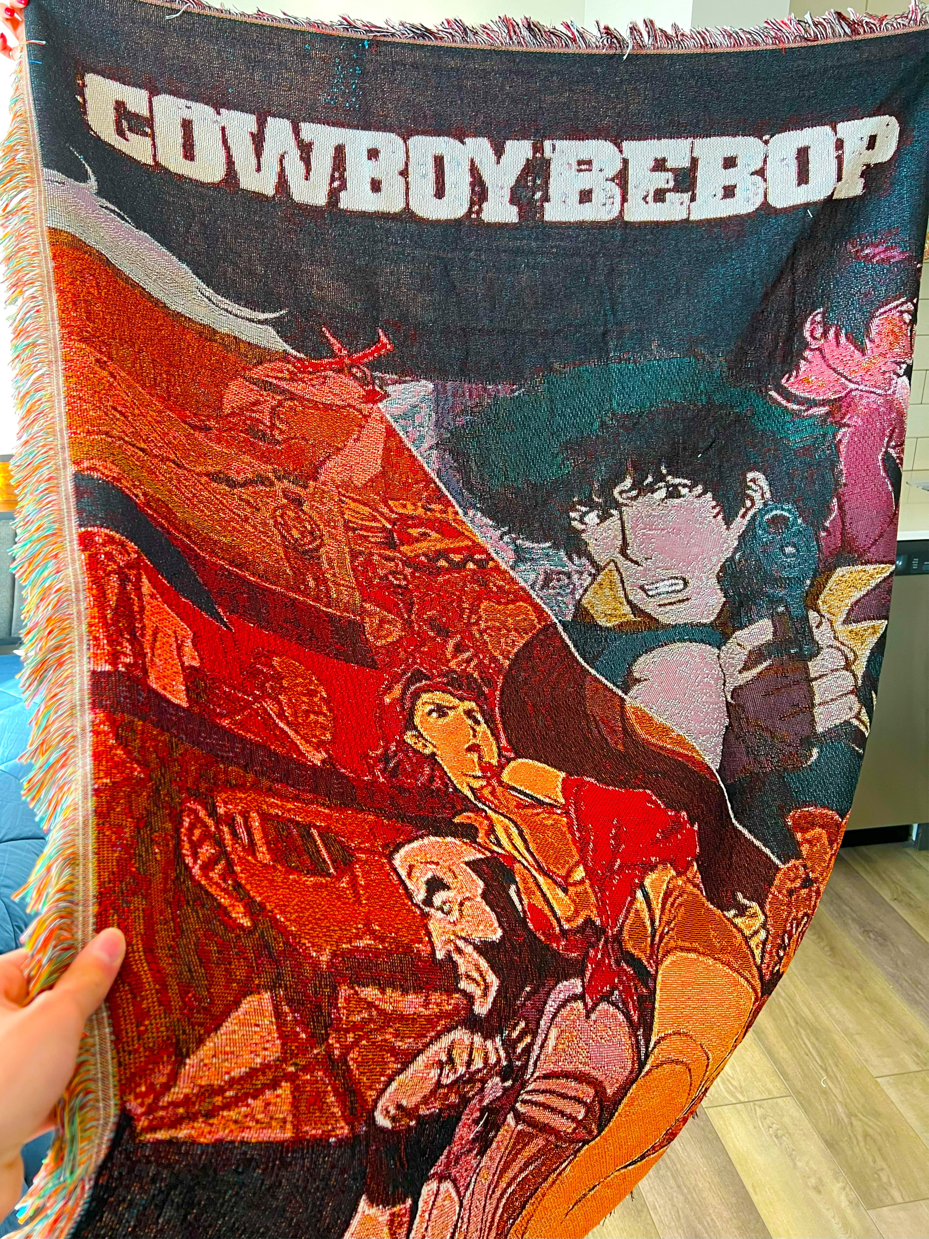 Vintage Galactic Cowboy Tapestry