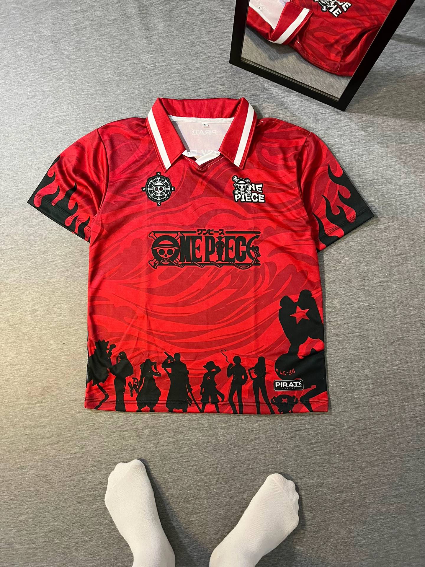 JERSEY ANIME ONE PIECE MONKEY D LUFFY JERSEY ANIME