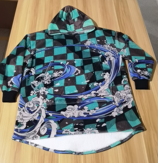 Water Breathing Hoodie Blanket