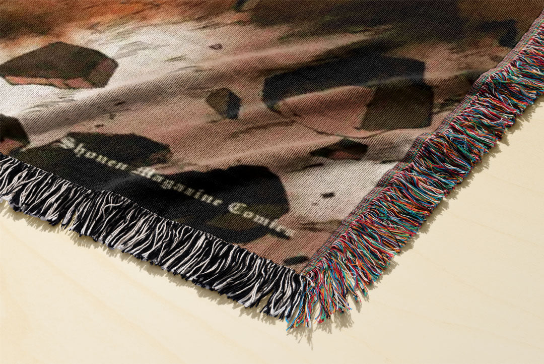 Titan 3 Woven Tapestry Blanket By Moekyo
