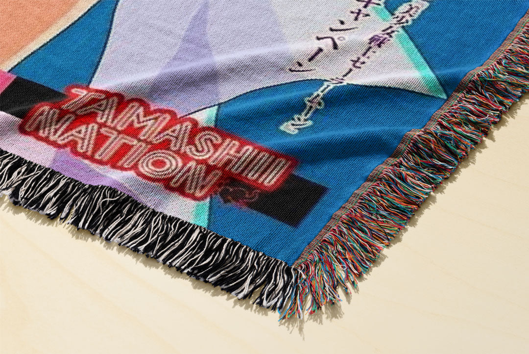 Lunar Woven Tapestry Blanket By Moekyo