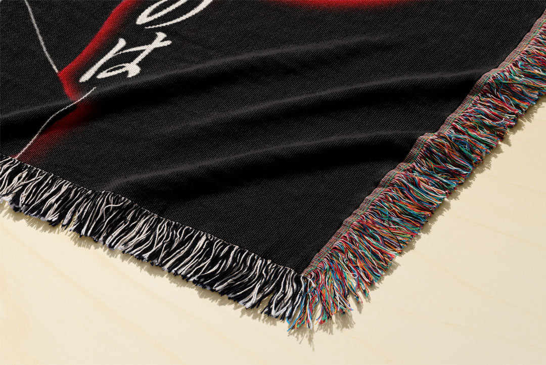 Slayer 2 Woven Blanket Tapestry By Moekyo