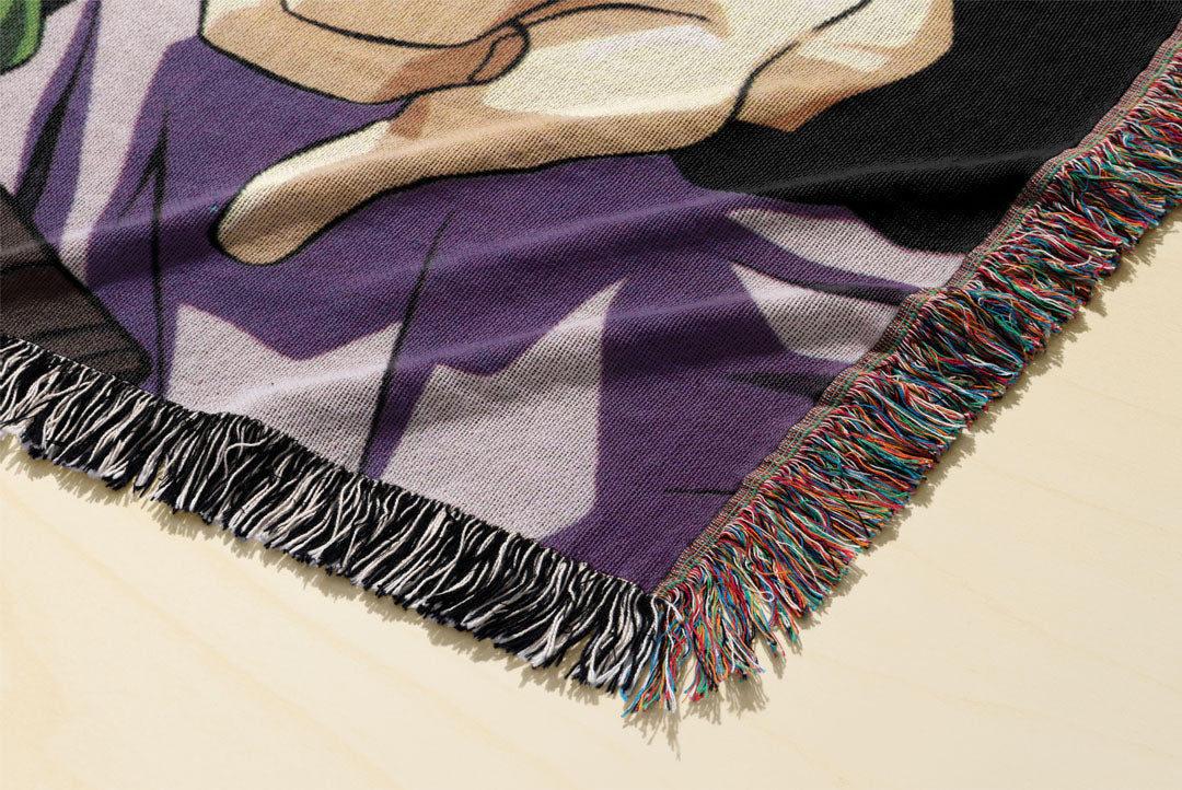 Hunters 2 Woven Blanket Tapestry By Moekyo