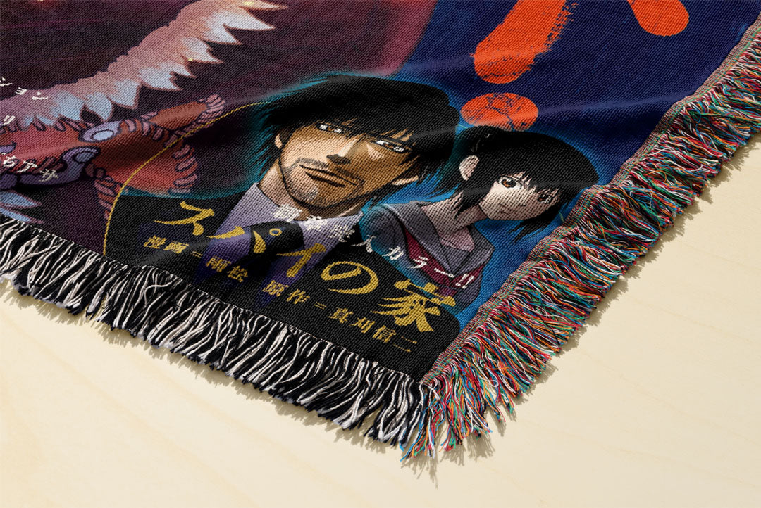 Saga Woven Blanket Tapestry By Moekyo