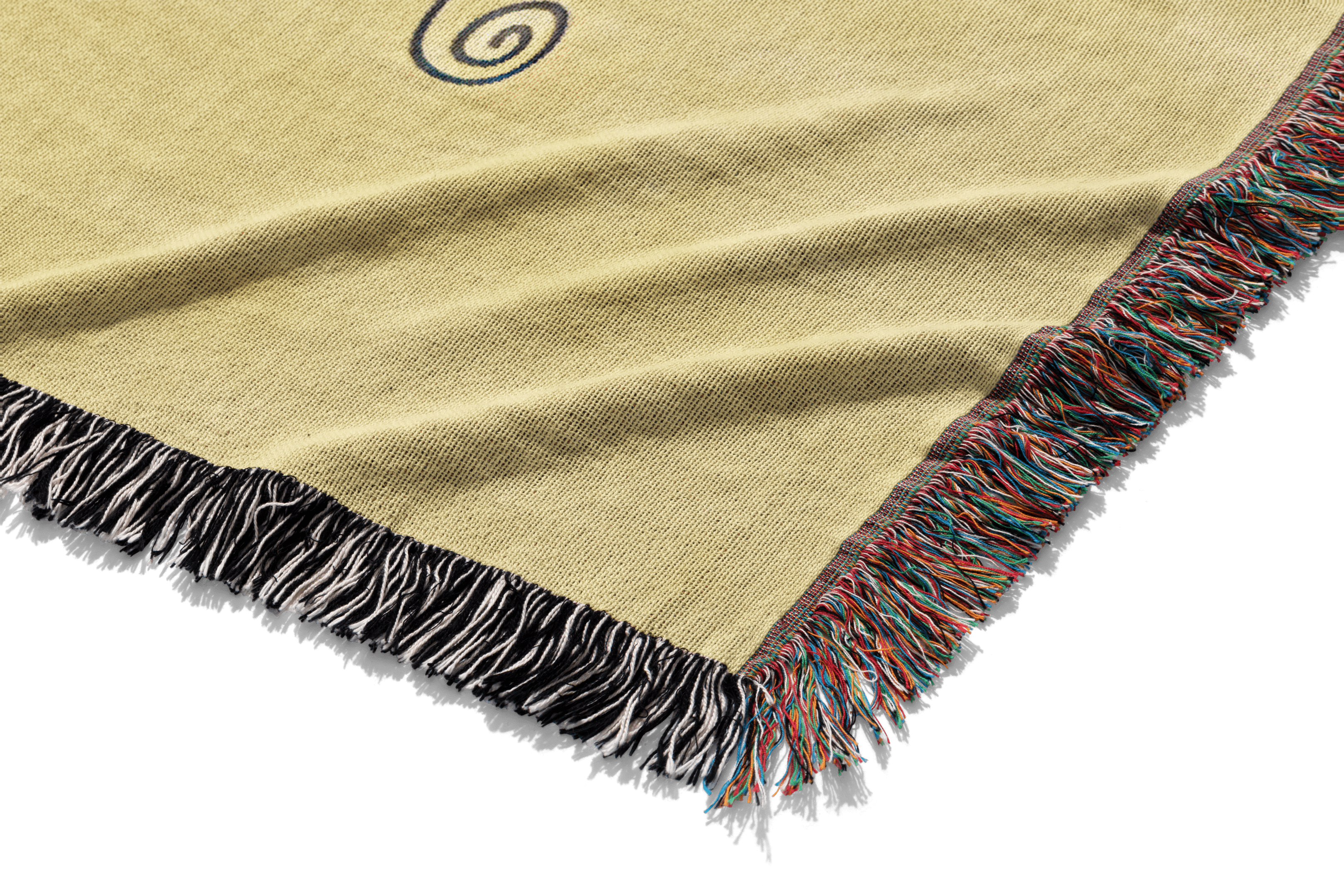 Air Scroll Woven Blanket Tapestry By Moekyo