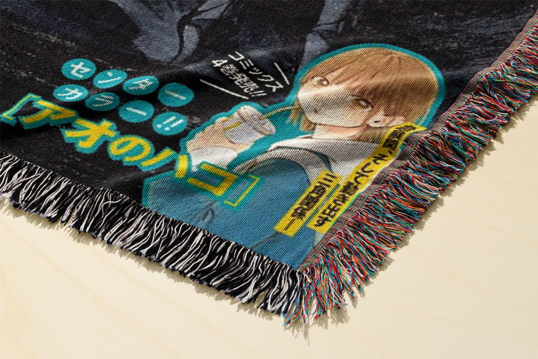 Clover Woven Blanket Tapestry By Moekyo
