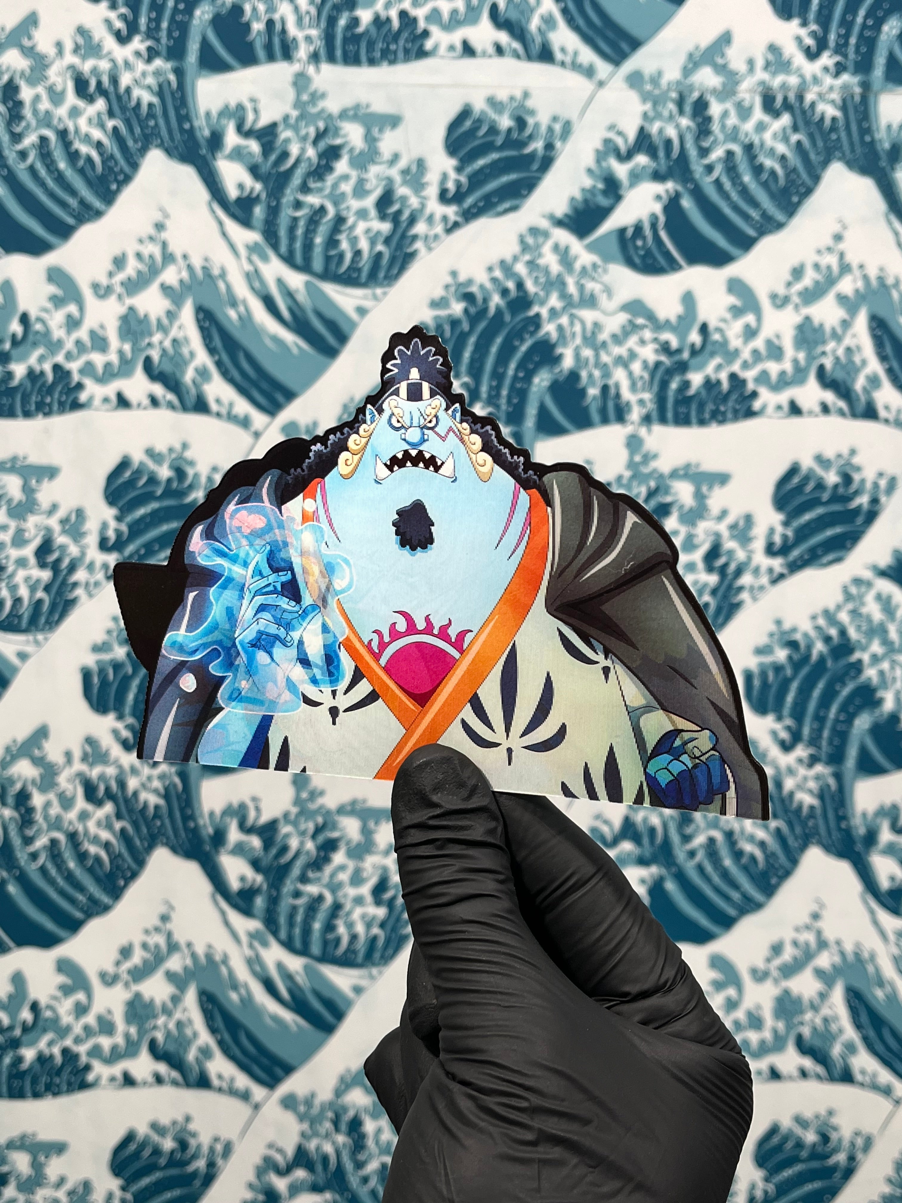 Fish Man Motion Sticker