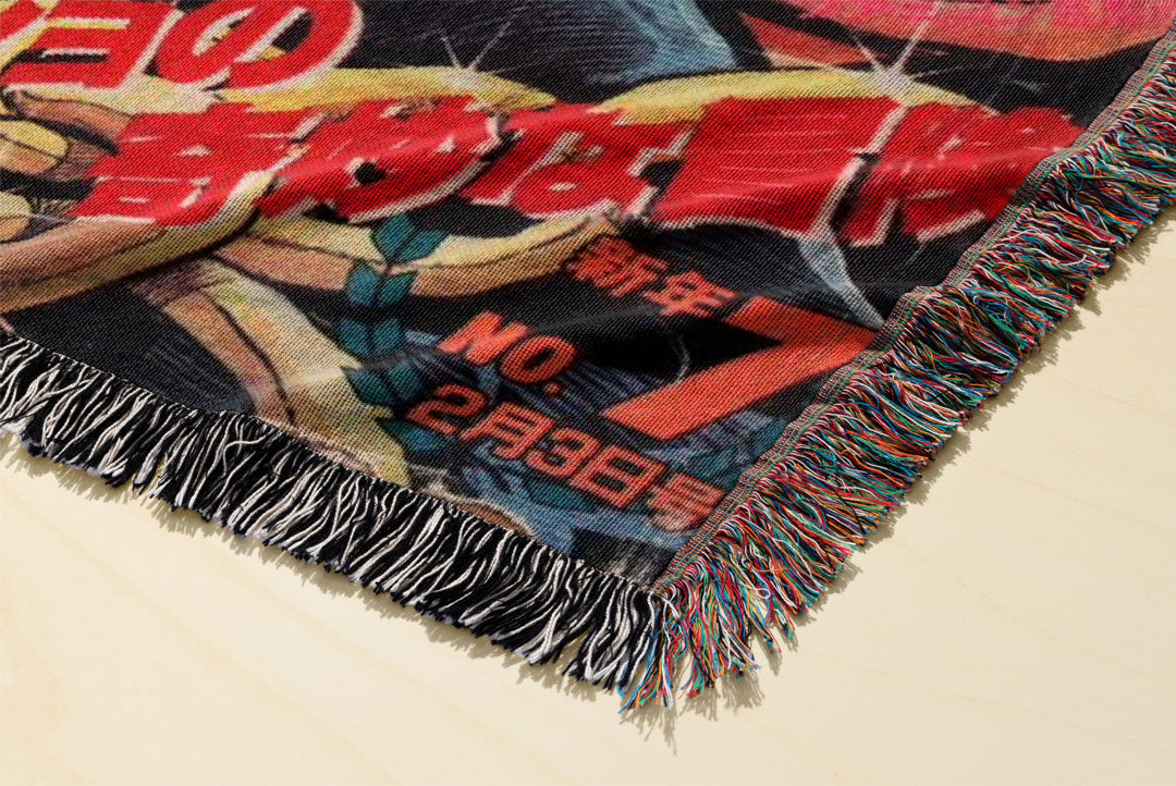 Joe Woven Blanket Tapestry By Moekyo