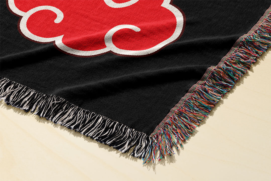 Clouds Woven Blanket Tapestry By Moekyo